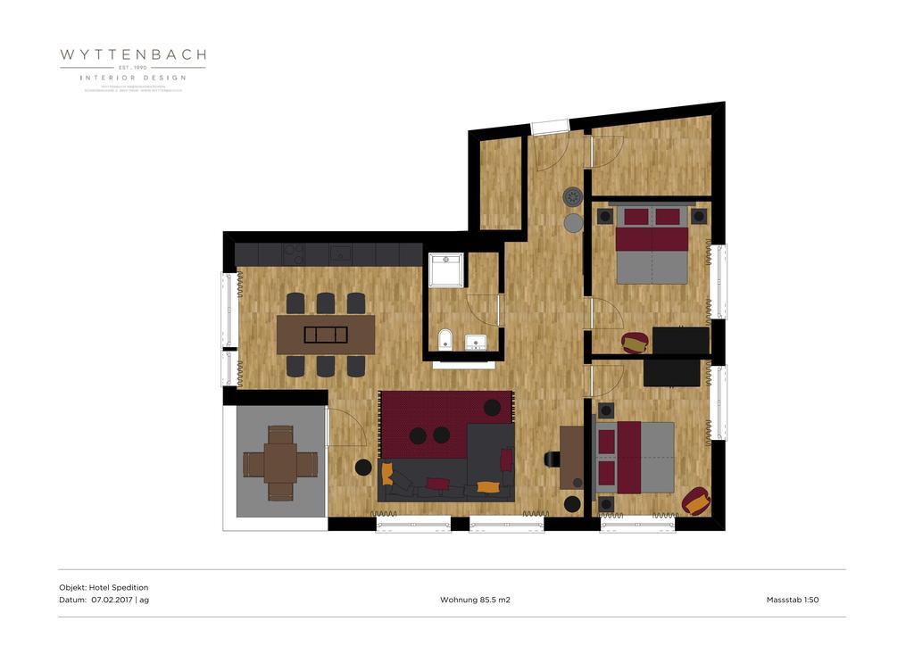 Apartment Spedition Thun Exterior photo